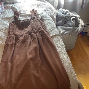 Brown Dress
